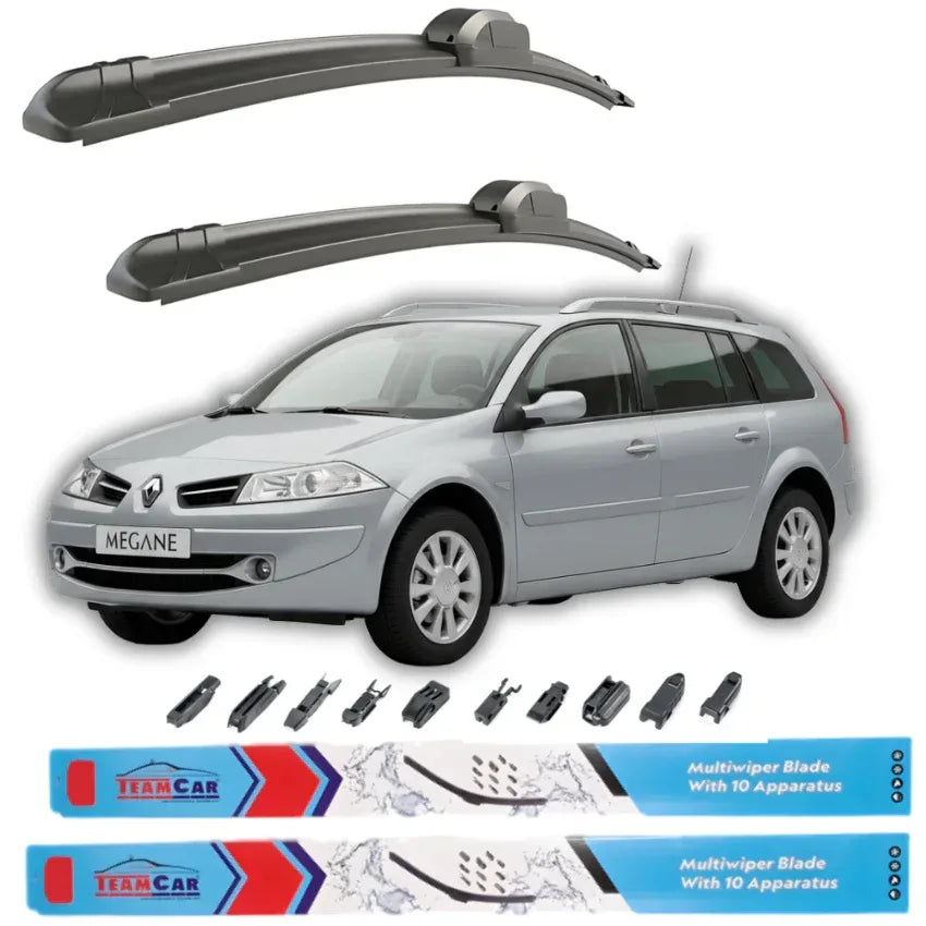 Ștergătoare Renault Megane II Grandtour (2006–2009) – Set față - 221.ro