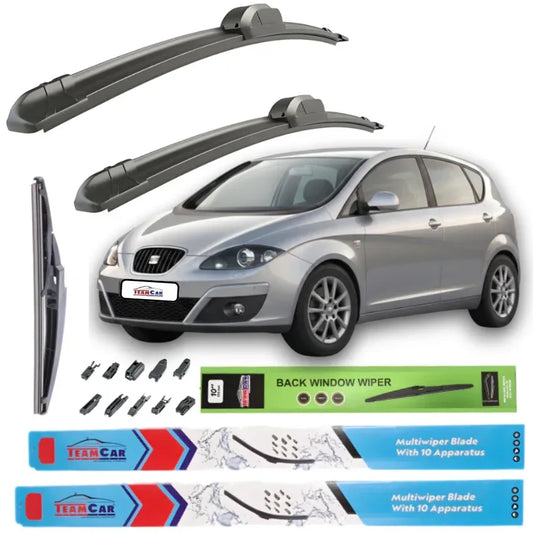 Ștergătoare Seat Altea (2004–2009) TeamCar® – Set Complet - 221.ro