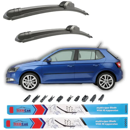 Ștergătoare Skoda Fabia III (2014–2021) TeamCar® – Set față - 221.ro