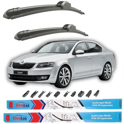 Ștergătoare Skoda Octavia III (2013–2016) TeamCar® – Set față - 221.ro