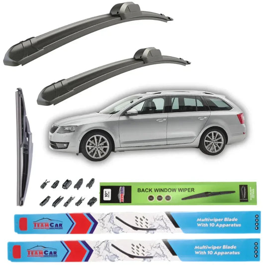 Ștergătoare Skoda Octavia III Combi (2013–2016) TeamCar® – Set Complet - 221.ro