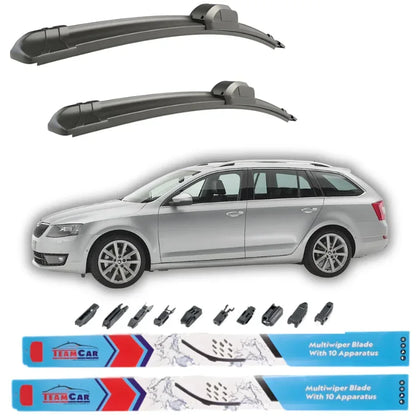 Ștergătoare Skoda Octavia III Combi (2013–2016) TeamCar® – Set față - 221.ro