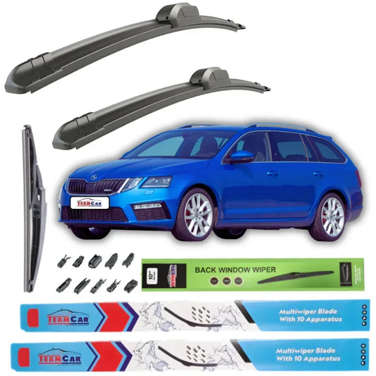 Ștergătoare Skoda Octavia III Combi (2017–2020) TeamCar® – Set Complet - 221.ro