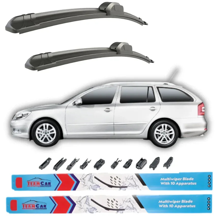 Ștergătoare Skoda Octavia II Combi (2009–2013) – Set față - 221.ro