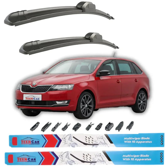 Ștergătoare Skoda Rapid Spaceback (2013–2019) – Set față TeamCar® - 221.ro