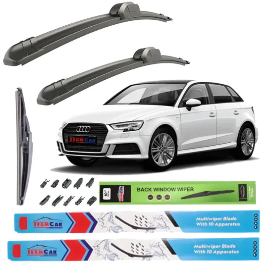Ștergătoare TeamCar® Audi A3 8V (2012–2020) – Set Complet - 221.ro