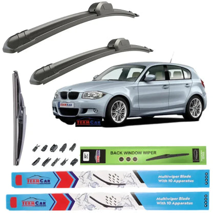 Ștergătoare TeamCar® BMW Seria 1 E87 (2004–2011) – Set Complet - 221.ro