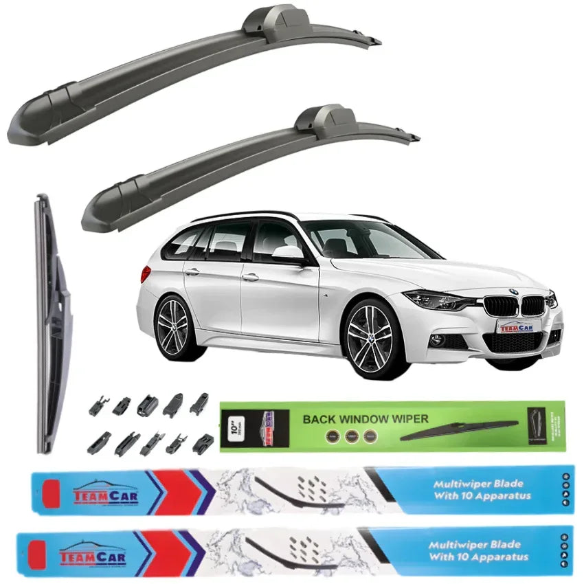 Ștergătoare TeamCar® BMW Seria 3 F31 Touring (2012–2019) – Set Complet - 221.ro