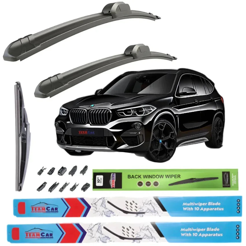 Ștergătoare TeamCar® BMW X1 U11 (2022–prezent) – Set Complet Față + Spate - 221.ro
