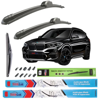 Ștergătoare TeamCar® BMW X1 U11 (2022–prezent) – Set Complet Față + Spate - 221.ro