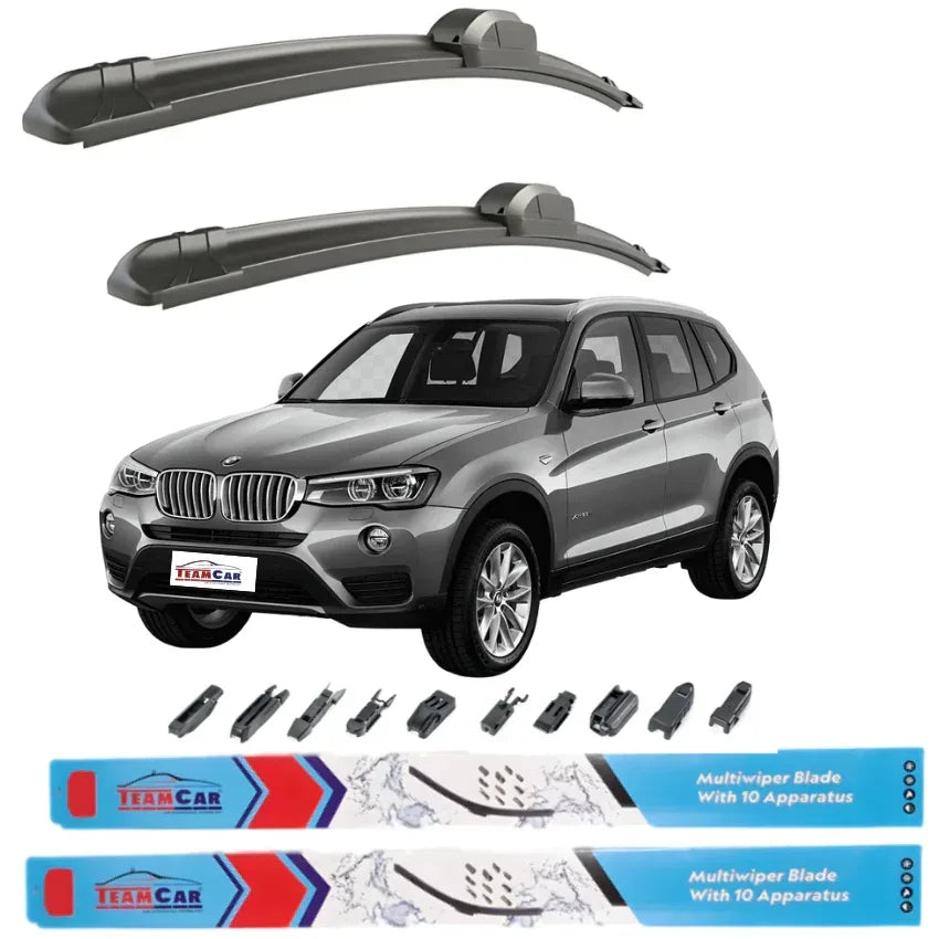 Ștergătoare Auto TeamCar® BMW X3 F25 (2010–2017) – Set Față - 221.ro