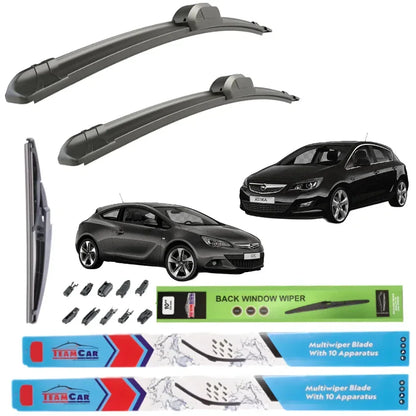 Ștergătoare TeamCar® OPEL ASTRA J HATCHBACK, GTC (2009–2015) – Set complet - 221.ro