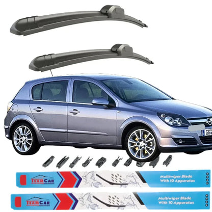 Stergatoare Opel Astra H (2004–2010) TeamCar® Hybrid – Set fata - 221.ro
