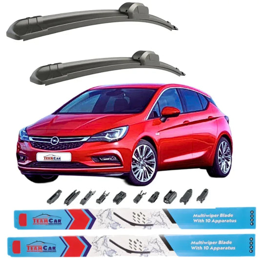Ștergătoare TeamCar® Opel Astra K Hatchback (2015–2021) – Set față - 221.ro
