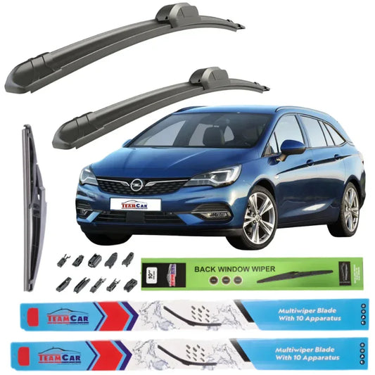 Ștergătoare TeamCar® Opel Astra K Sports Tourer (2015–2021) – Set Complet - 221.ro