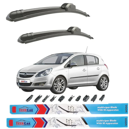 Ștergătoare TeamCar® Opel Corsa D 5 Usi (2006–2014) – Set față - 221.ro