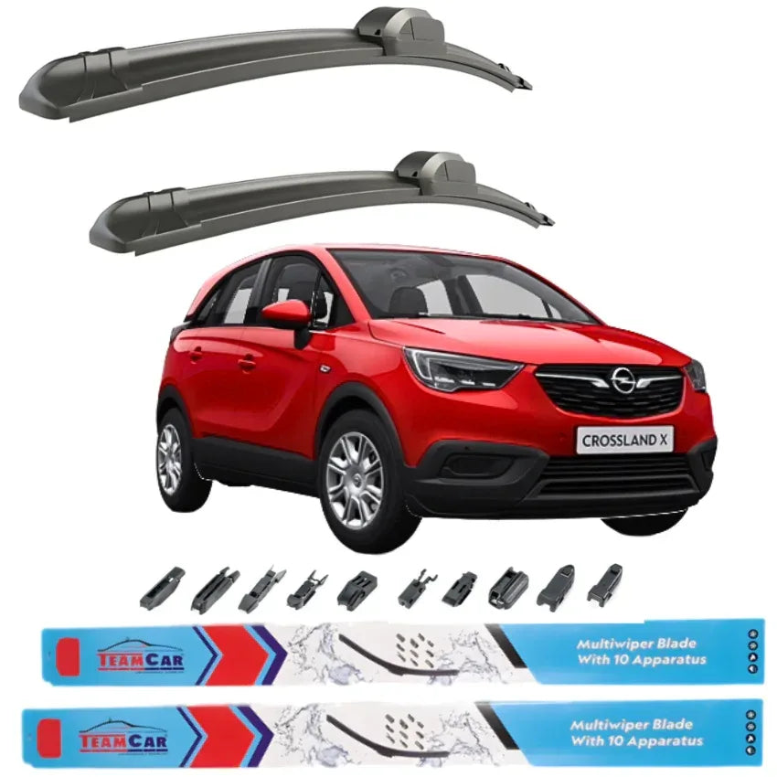 Ștergătoare Auto TeamCar® Opel Crossland X (2017–2024) – Set Față - 221.ro