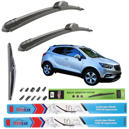 Ștergătoare TeamCar® Opel Mokka, Mokka X (2012–2019) – Set Complet - 221.ro