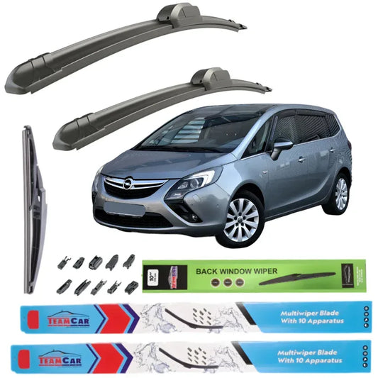 Ștergătoare Hybrid TeamCar® Opel Zafira C Tourer (2011–2019) – Set Complet - 221.ro
