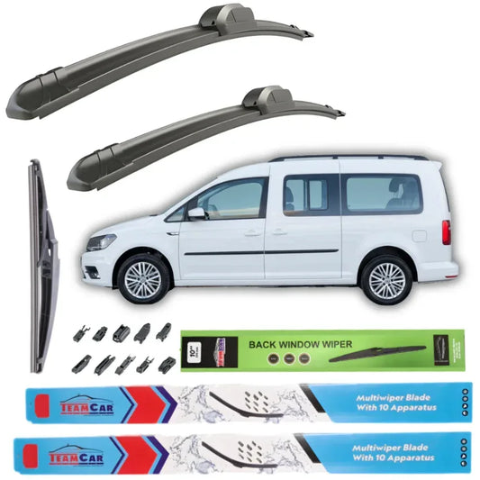 Ștergătoare Volkswagen Caddy III Maxi Life (LWB, MPV) 2010–2015 – Set Complet - 221.ro