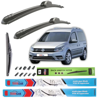 Ștergătoare TeamCar® Volkswagen Caddy IV (2015–2020) – Set Complet - 221.ro