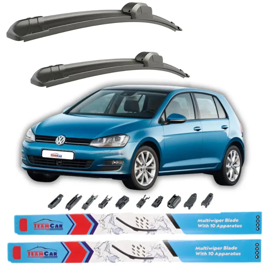 Ștergătoare Volkswagen Golf 7, 5 uși, TeamCar® (2012–2019) – Set față - 221.ro