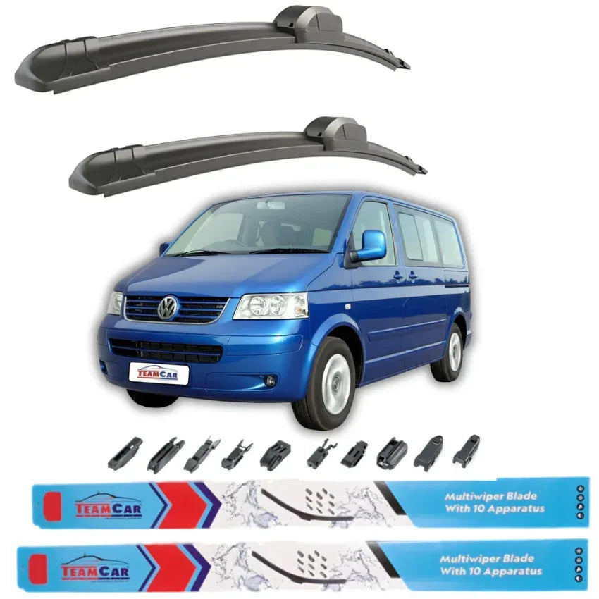 Stergatoare Volkswagen Transporter T5 (2003–2012) TeamCar® – Set fata - 221.ro