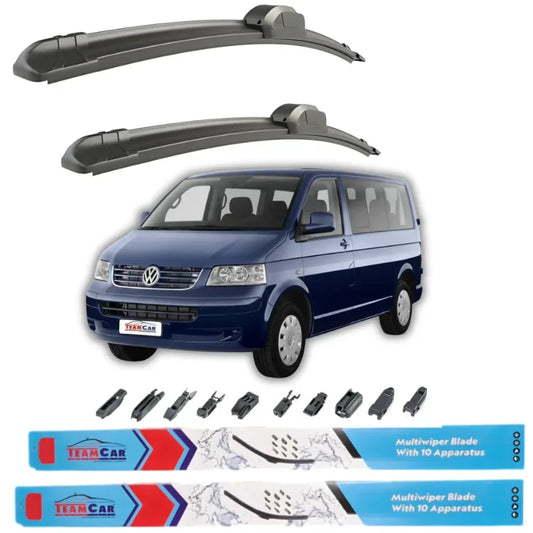 Stergătoare Volkswagen Transporter T5 (2003–2012) TeamCar® – Set fata - 221.ro