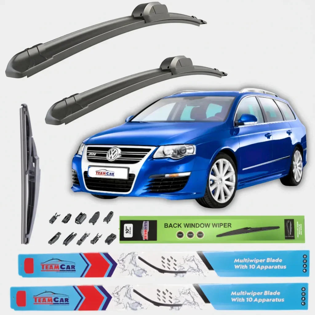 Ștergătoare Volkswagen Passat B6 Variant (2005–2010) TeamCar® – Set Complet - 221.ro