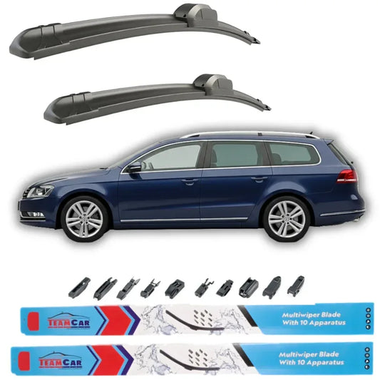Ștergătoare Volkswagen Passat B7 Variant (2010–2014) TeamCar® – Set față - 221.ro