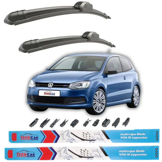 Ștergătoare Volkswagen Polo 6R 3 usi (2009–2017) TeamCar® – Set față - 221.ro
