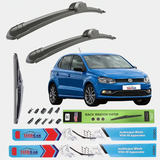 Ștergătoare Volkswagen Polo 6R 5 usi (2009–2017) TeamCar® – Set Complet - 221.ro