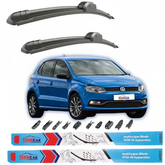 Ștergătoare Volkswagen Polo 6R 5 usi (2009–2017) TeamCar® – Set față - 221.ro