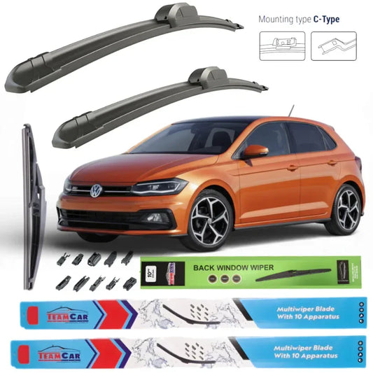 Stergtoare Volkswagen Polo (AW1, BZ1) HATCHBACK 2017-2025 – Set Complet - 221.ro