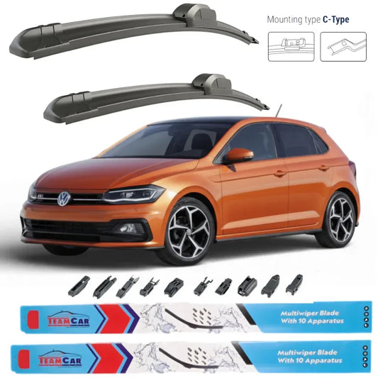 Stergatoare Volkswagen Polo (AW1, BZ1) HATCHBACK 2017-2025 – Set față - 221.ro