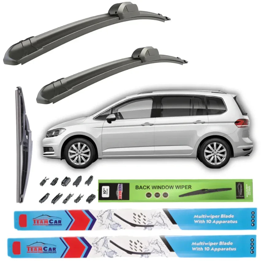 Ștergătoare Volkswagen Sharan II (2010–2022) TeamCar® – Set Complet - 221.ro