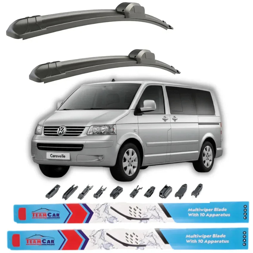 Ștergătoare Volkswagen T5 Caravelle 2003–2009 – Set față - 221.ro