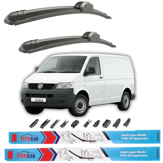 Ștergătoare Volkswagen T5 Transporter Panel Van 2003–2009 – Set față - 221.ro