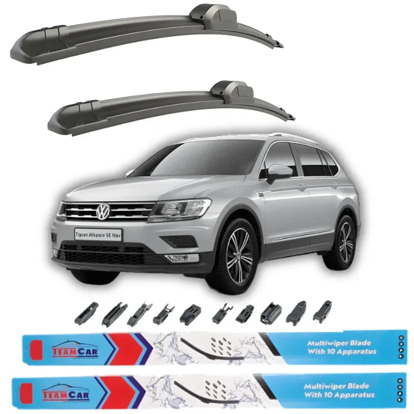 Ștergătoare Volkswagen Tiguan Allspace (2017–2024) TeamCar®– Set față - 221.ro