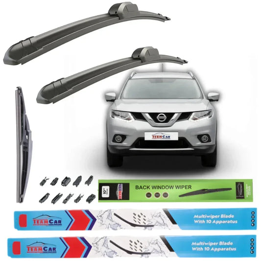 Ștergătoare Nissan X-Trail T32 FL 2014–2017 TeamCar® – Set Complet - 221.ro
