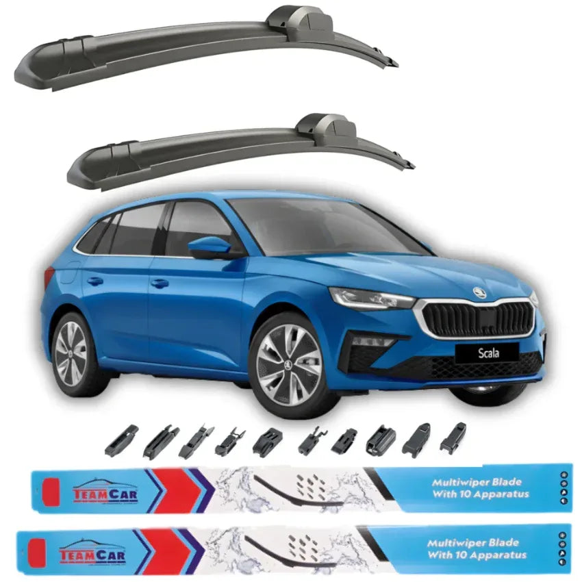 Ștergătoare Skoda Scala (2019–prezent) TeamCar® – Set față - 221.ro