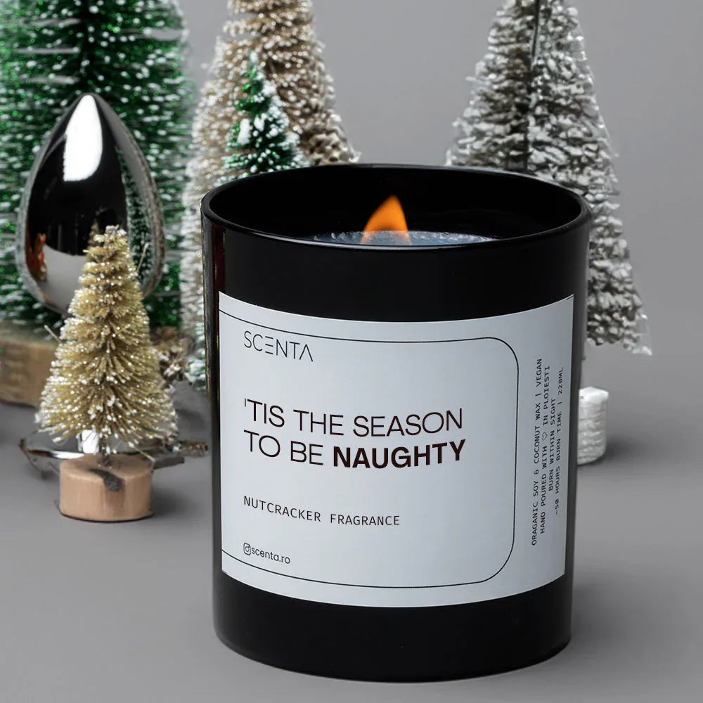 Lumânare parfumată 'Tis The Season To Be Naughty