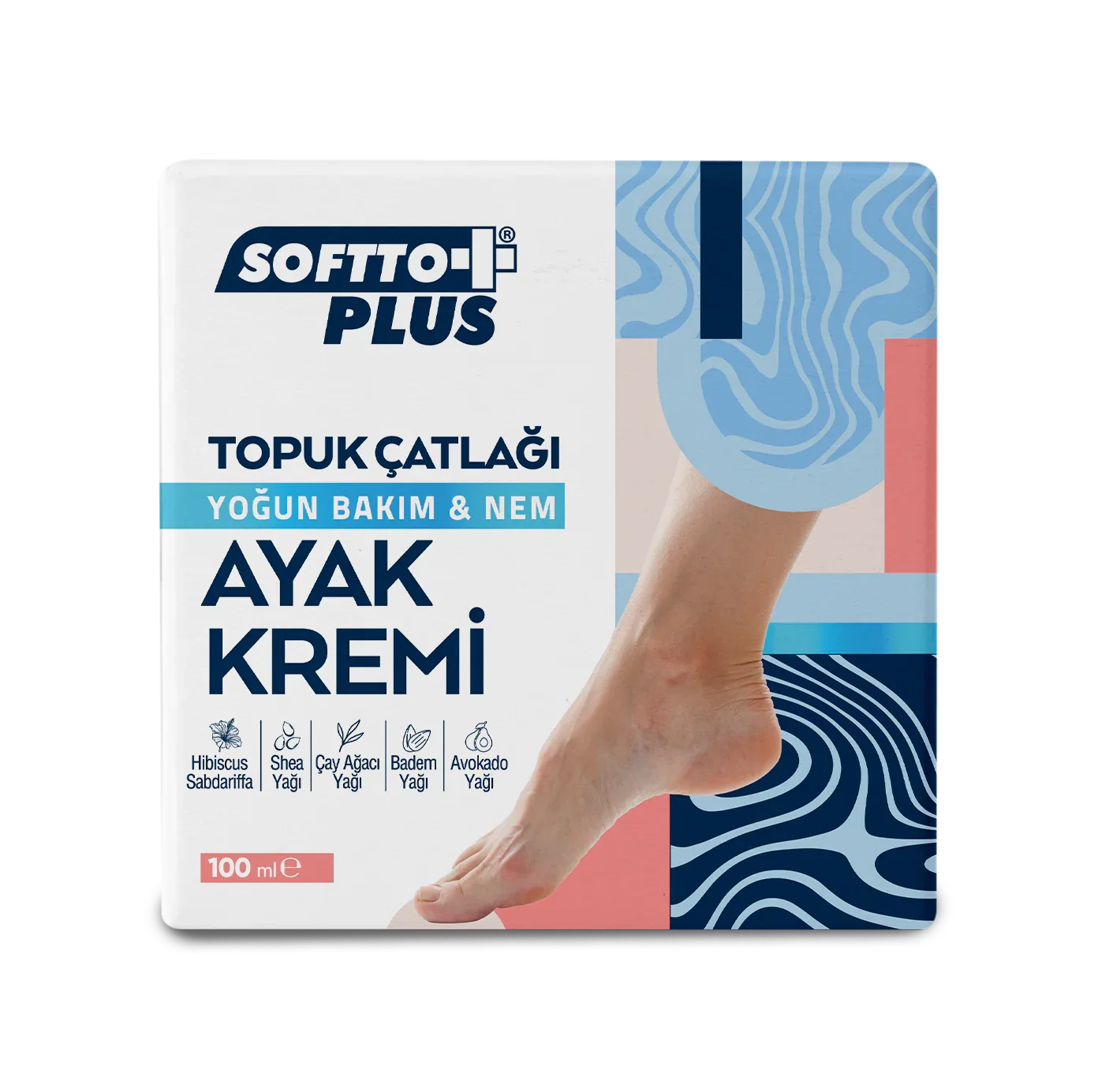 Cremă pentru Călcâie Crăpate și Picioare – 100 ml