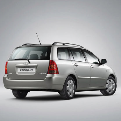 Covorase Auto Cauciuc Tip Tavita Compatibile Toyota Corolla E12 Combi (2001-2007) Red