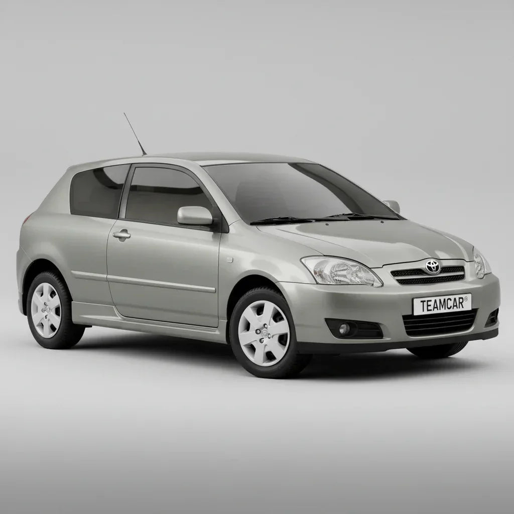 Covorase Toyota Corolla E120 Compatibile Hatchback 2001-2004 | Silver