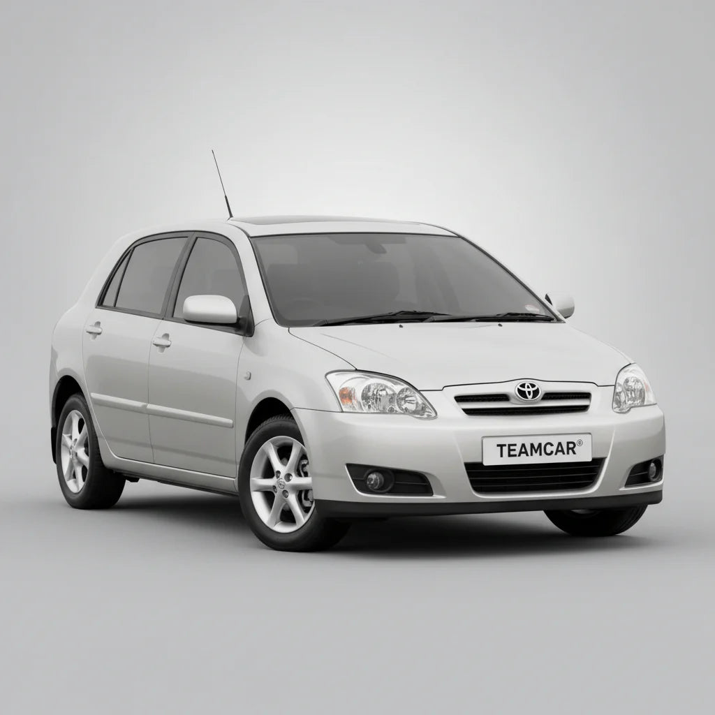 Covorase Toyota Corolla E120 Compatibile Hatchback 2004-2007 | Black