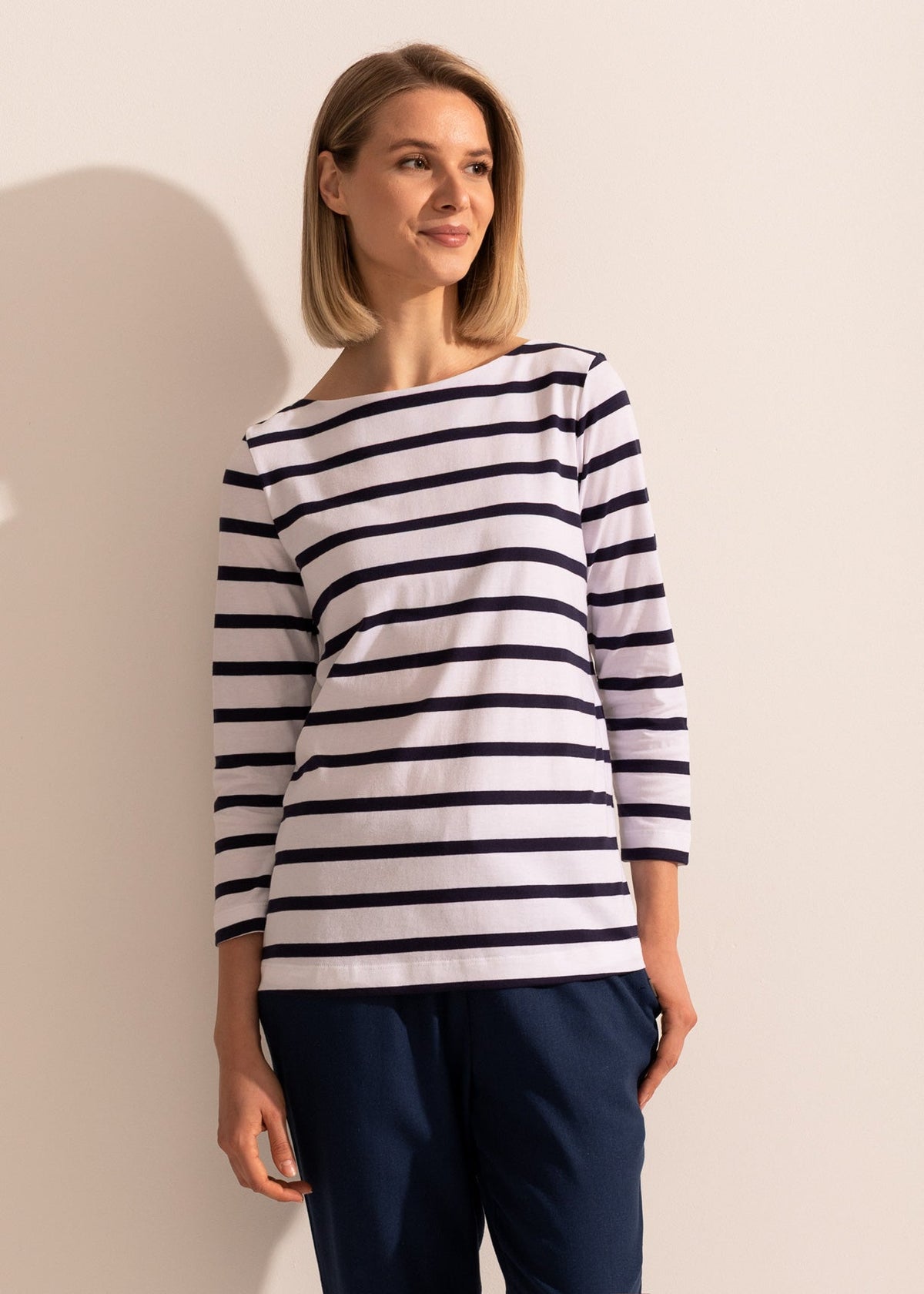 Tricou Damă Simple Stripe