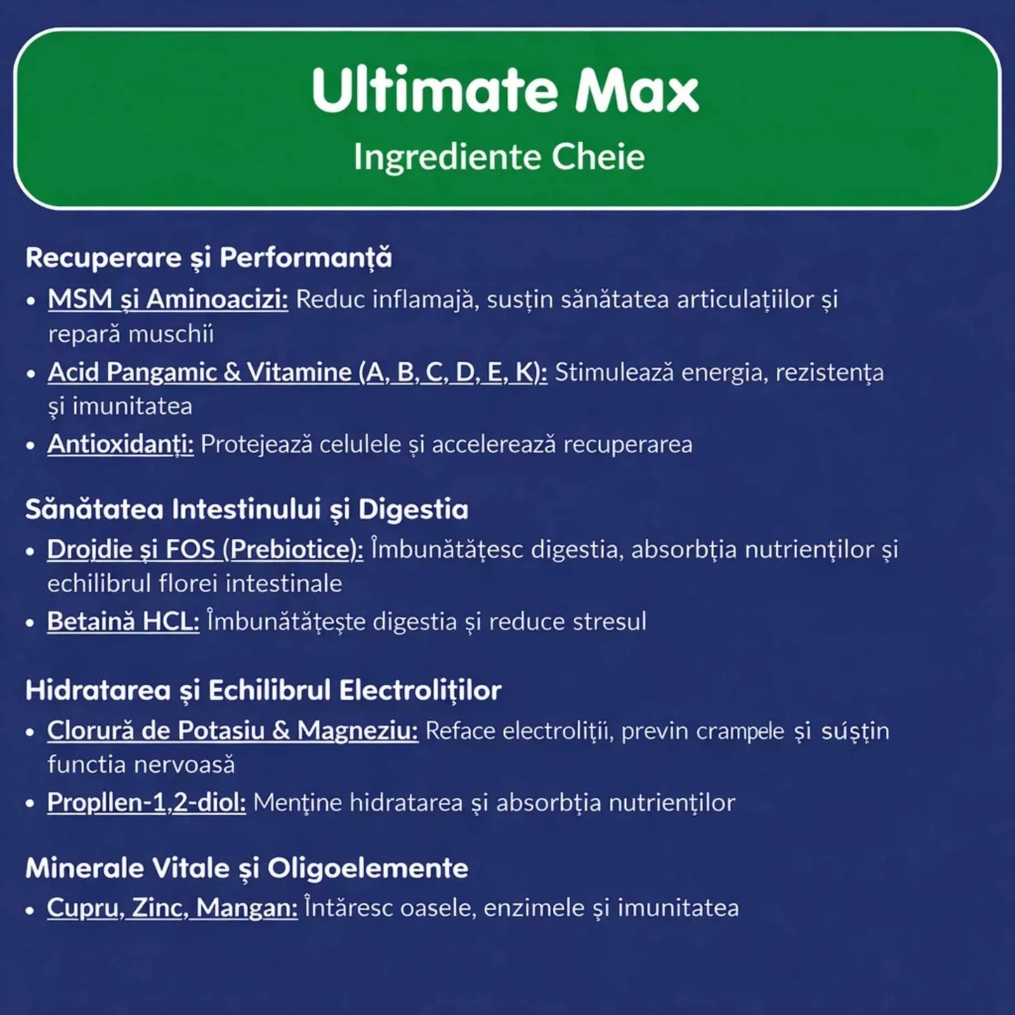 Aviform Ultimate Max – supliment complet pentru porumbei de competiție