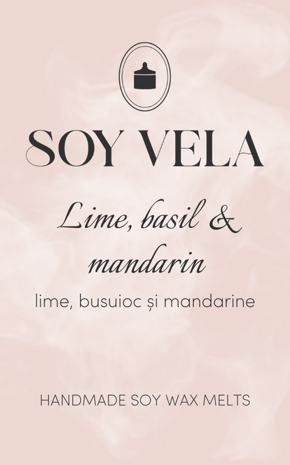 Ceară parfumată Lime basil & mandarin