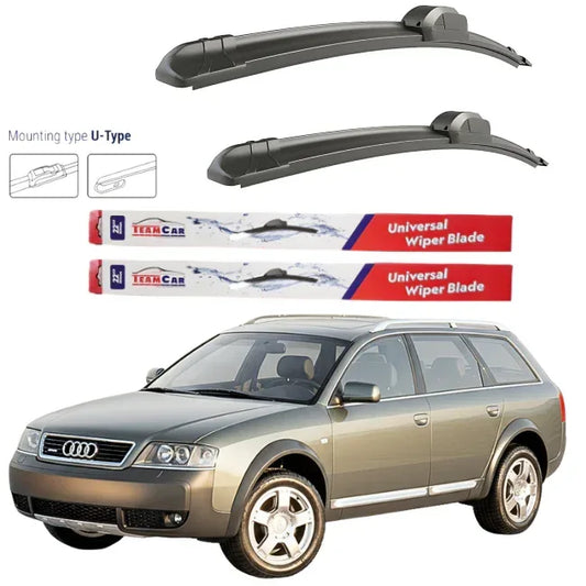 Stergatoare Audi A6 (Allroad C5, 4BH) 2000-2001 – Set fata Flat - 221.ro